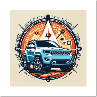 Jeep Compass Posters and Art